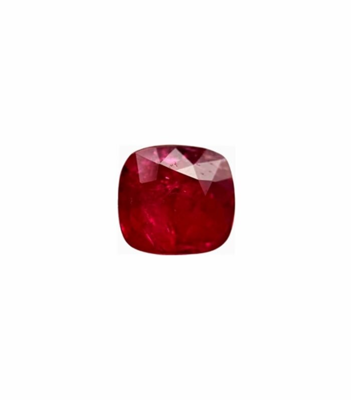 Ruby Un Heated, 1.62cts, BIG Lab Certified (8x8mm) (G1-4059)