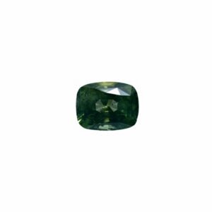 Green Zircon Cushion 1pc 6.63cts (12x9mm) (G2-4162)